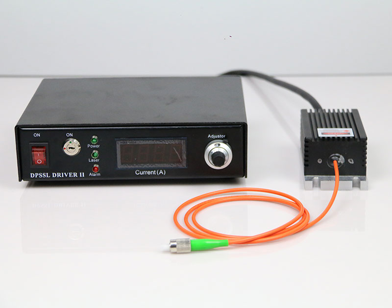 single mode fiber coupled laser